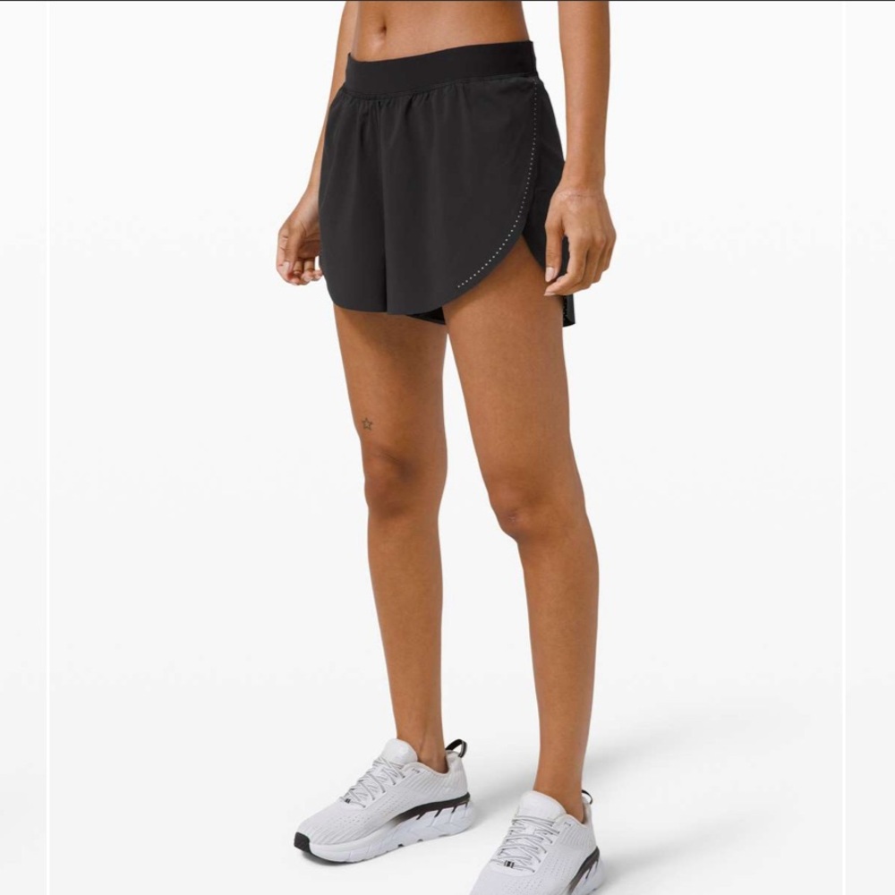 Lululemon Find Your Pace Shorts 3” Lined in Black Size 0 XXS XS